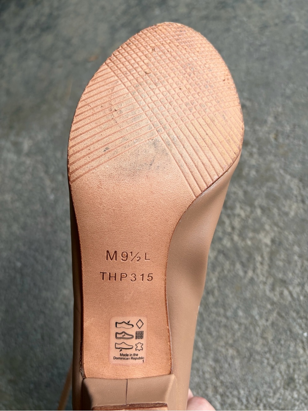 TheatricalsPRO Women's Tan Mary Jane Heels with Ankle Strap - Picture 3 of 3
